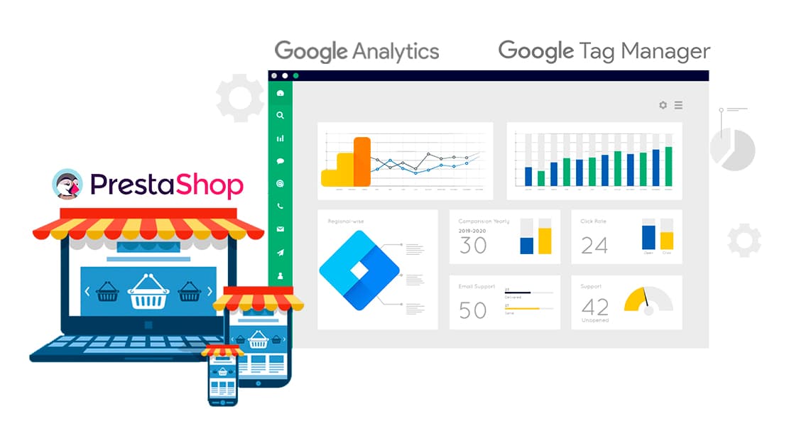 Install Google Analytics with Tag Manager in Prestashop